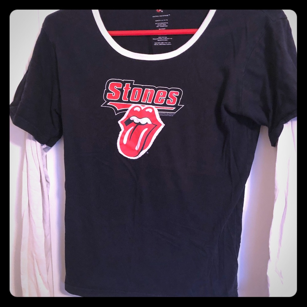 Rolling Stones baseball tee